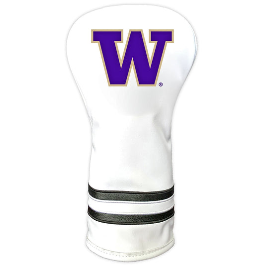Washington Huskies Vintage Golf Headcovers – White - Club Rehab