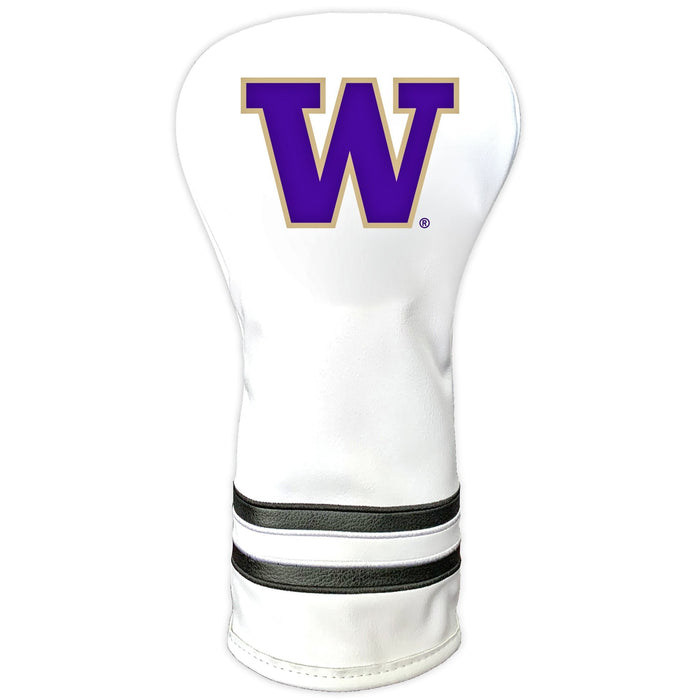 Washington Huskies Vintage Golf Headcovers – White - Club Rehab