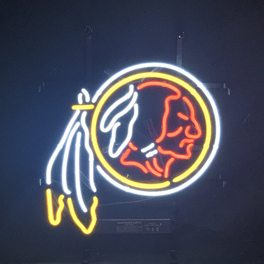 Washington Redskins Sport Logo Neon Signs Light - Club Rehab