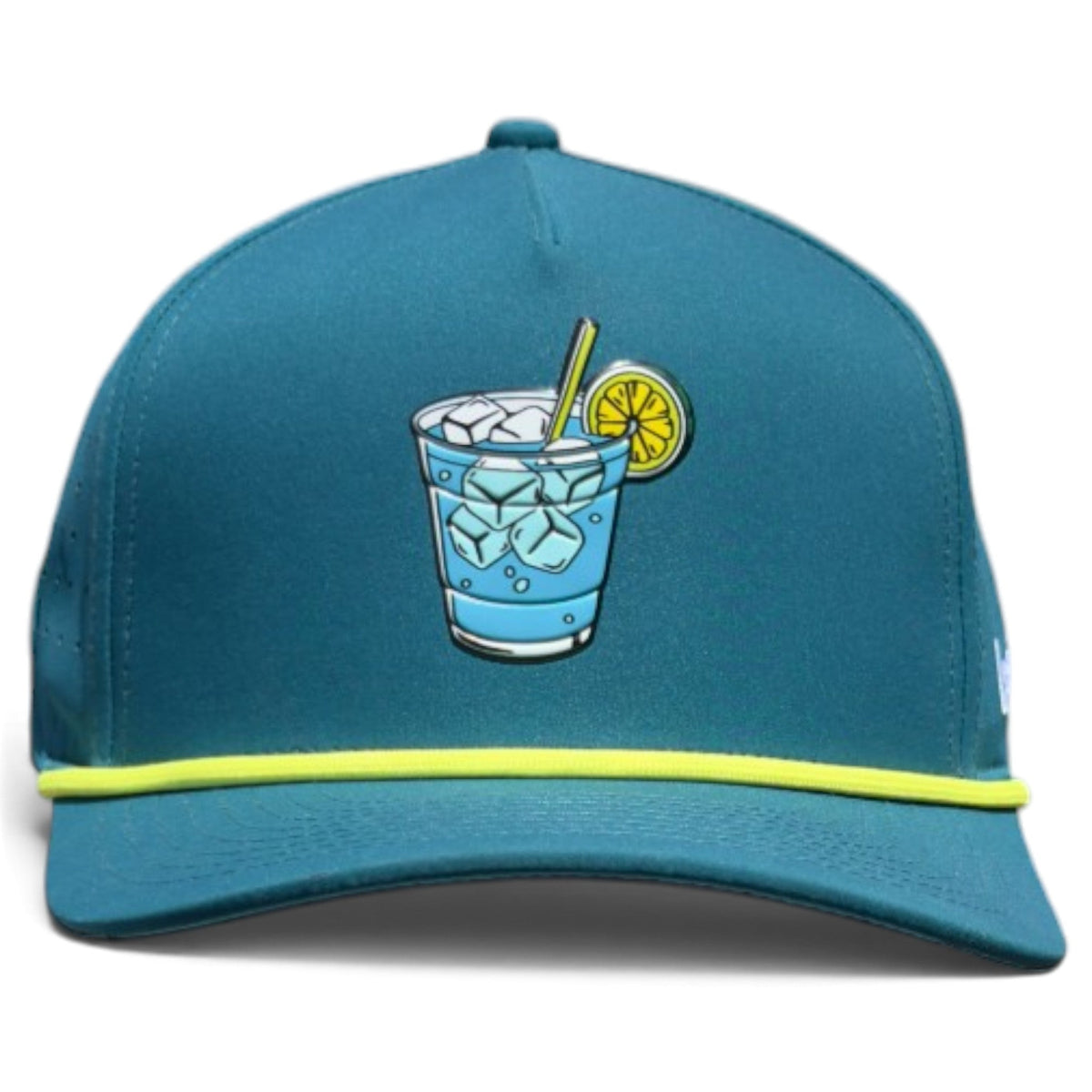 Water Hazard Golf Hat | Snapback Cap | Built-in Magnetic Ball Marker Holder + Marker Included | Adjustable - Club Rehab