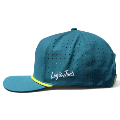 Water Hazard Golf Hat | Snapback Cap | Built-in Magnetic Ball Marker Holder + Marker Included | Adjustable - Club Rehab