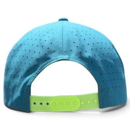 Water Hazard Golf Hat | Snapback Cap | Built-in Magnetic Ball Marker Holder + Marker Included | Adjustable - Club Rehab