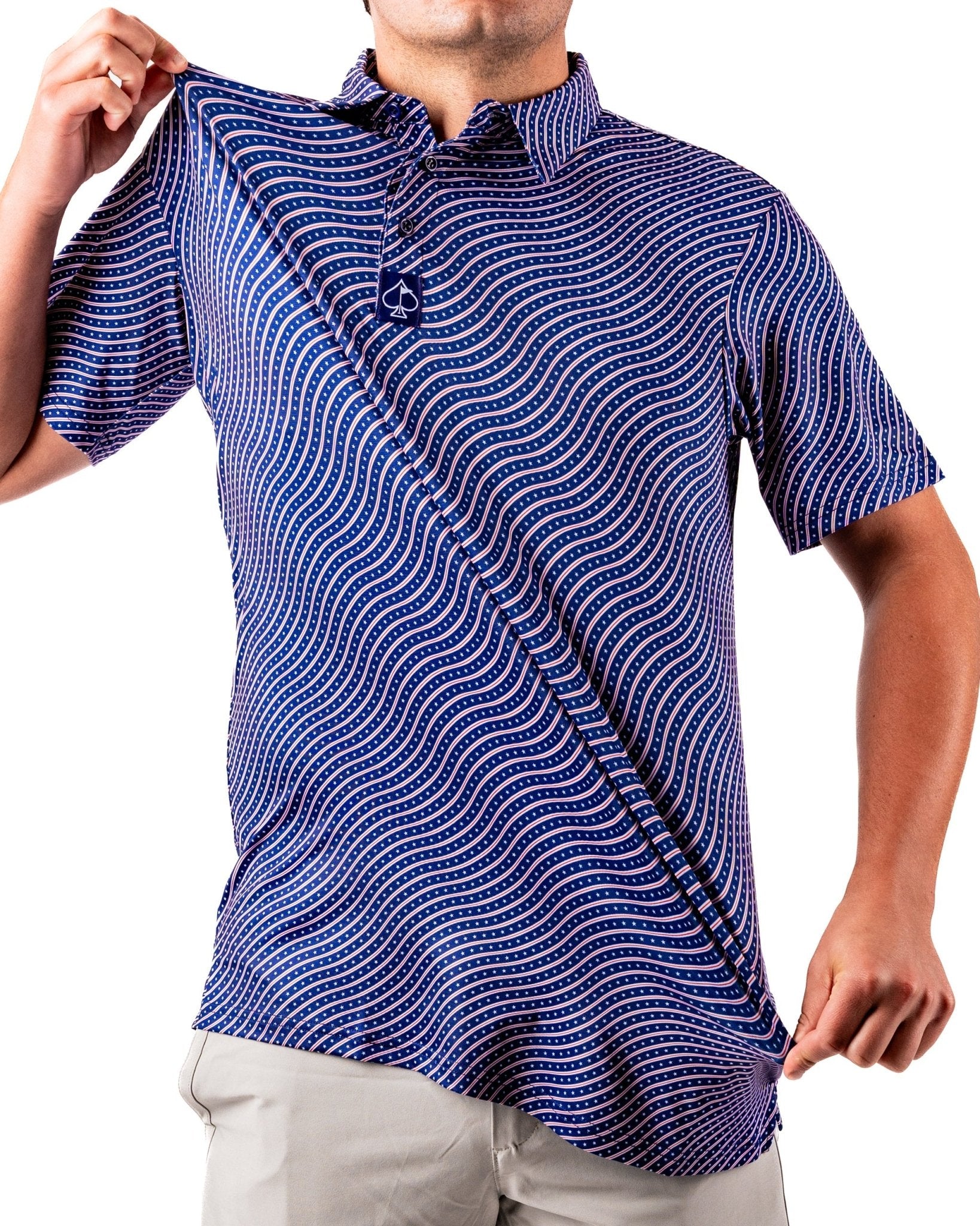Wavy Stars and Stripes - S - Club Rehab