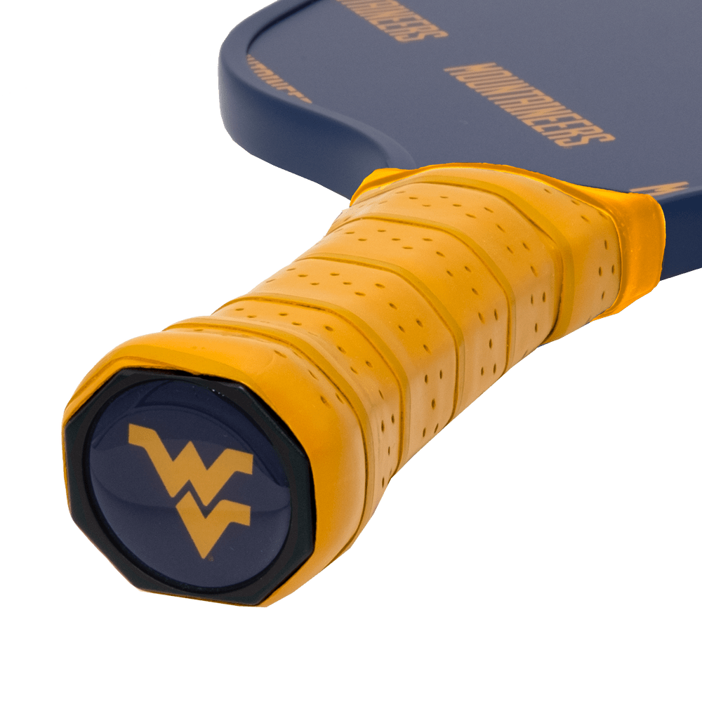 West Virginia Mountaineers Pickleball Paddle | Carbon Fiber Face | 12mm Core - Club Rehab