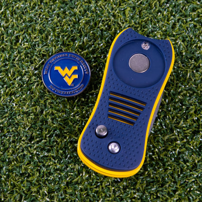 West Virginia Mountaineers Switchblade Divot Tool - Image 3 - Club Rehab