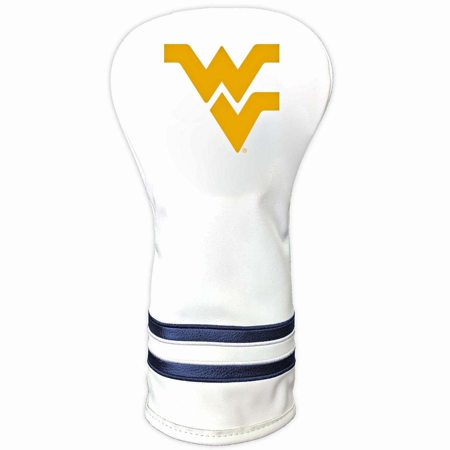 West Virginia Mountaineers Vintage Golf Headcovers – White - Club Rehab