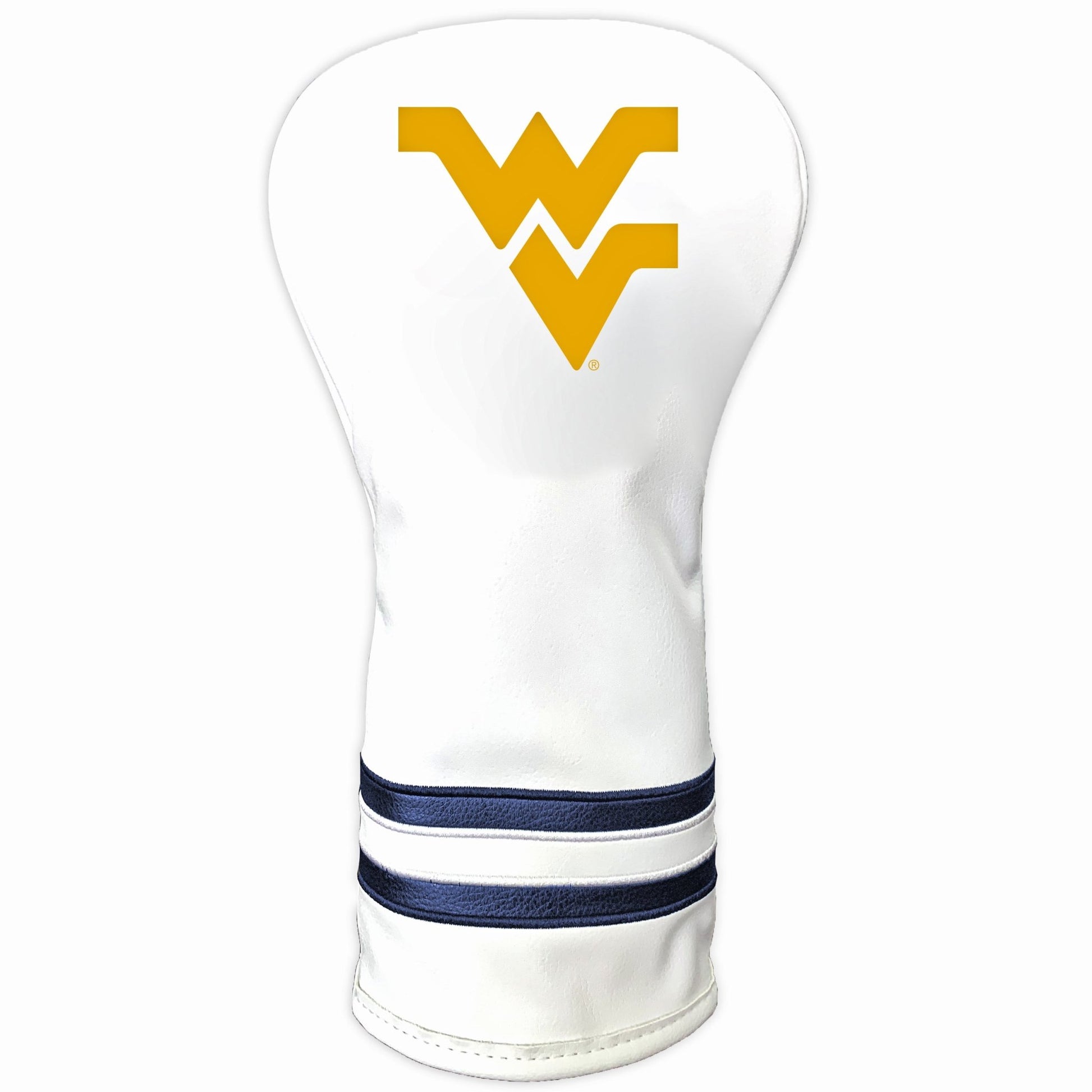 West Virginia Mountaineers Vintage Golf Headcovers – White - Club Rehab