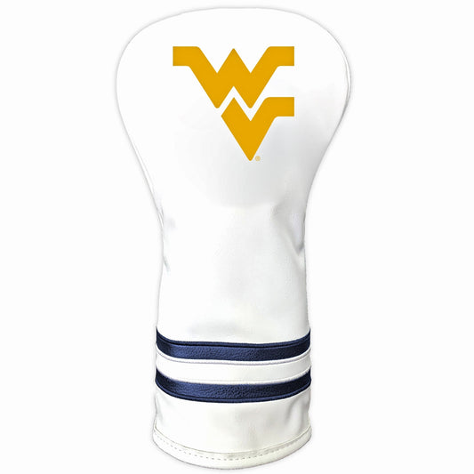 West Virginia Mountaineers Vintage Golf Headcovers – White - Club Rehab