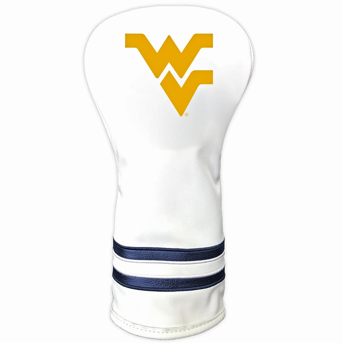 West Virginia Mountaineers Vintage Golf Headcovers – White - Club Rehab