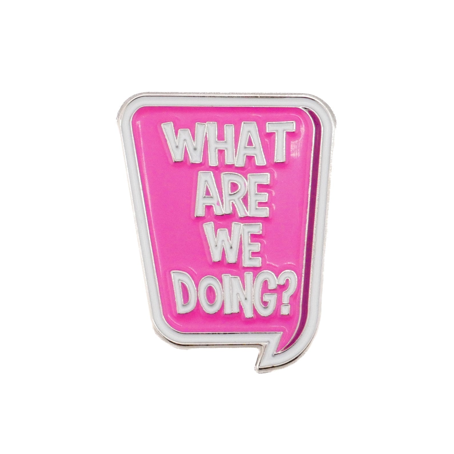 What are we doing? Speech Bubble Ball Marker - Club Rehab