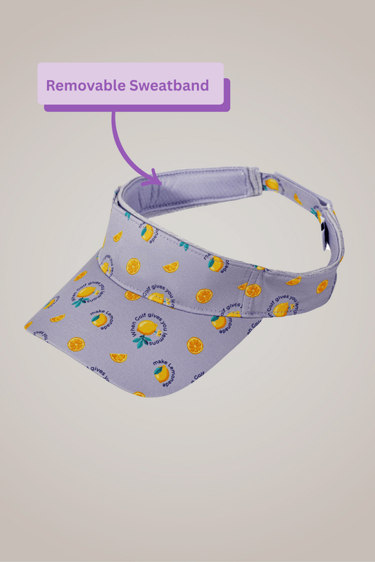 When Golf Gives You Lemons Sport Visor - Club Rehab