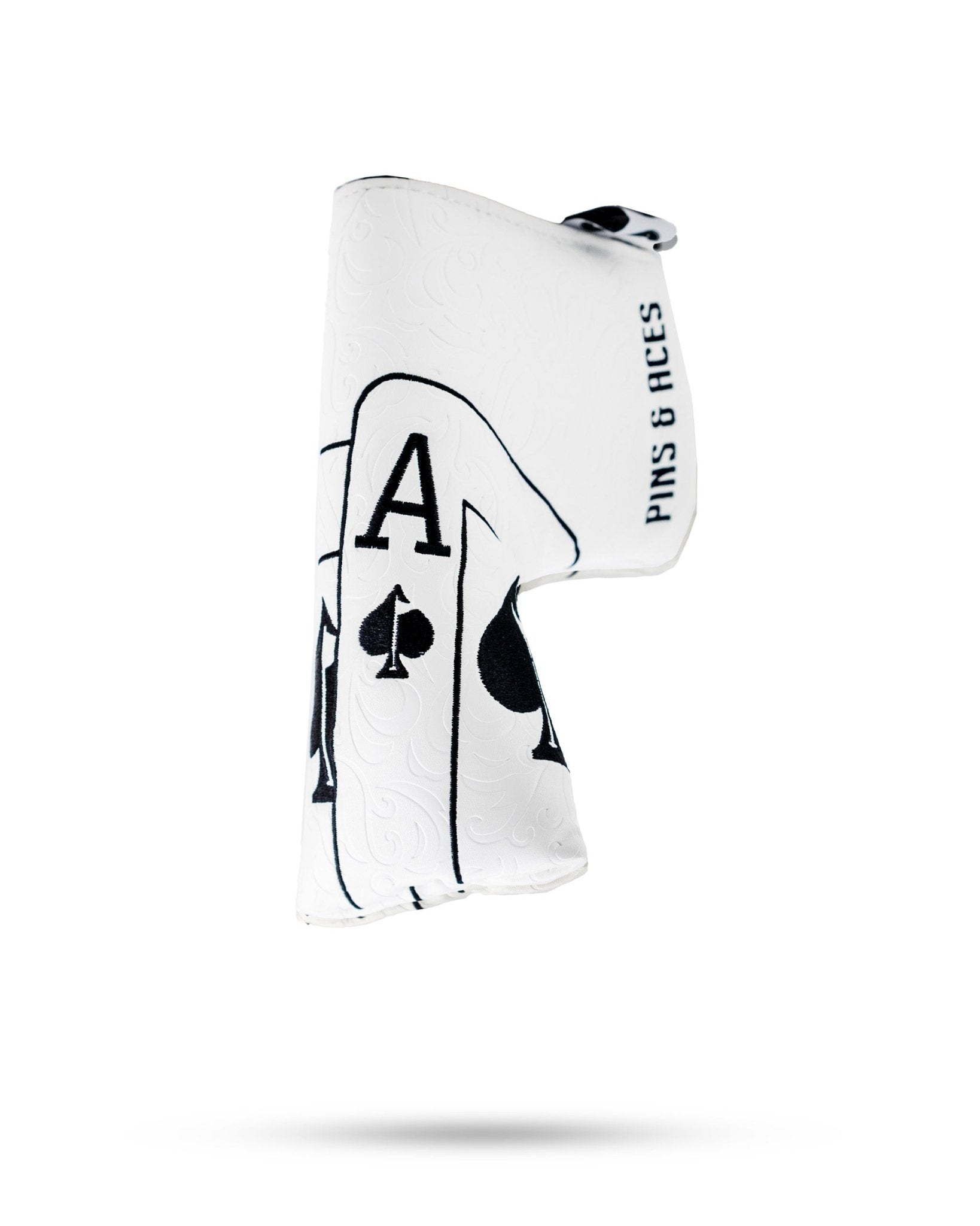 White Out Ace of Spades - Blade Putter Cover - Club Rehab
