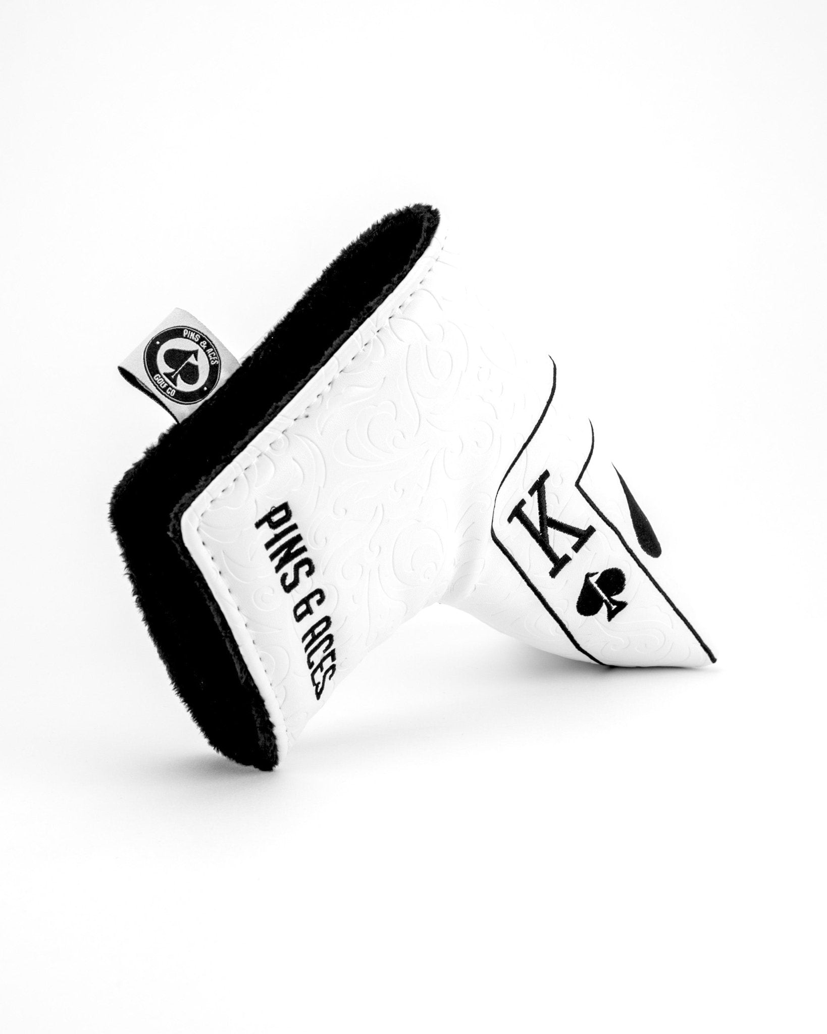 White Out Ace of Spades - Blade Putter Cover - Club Rehab
