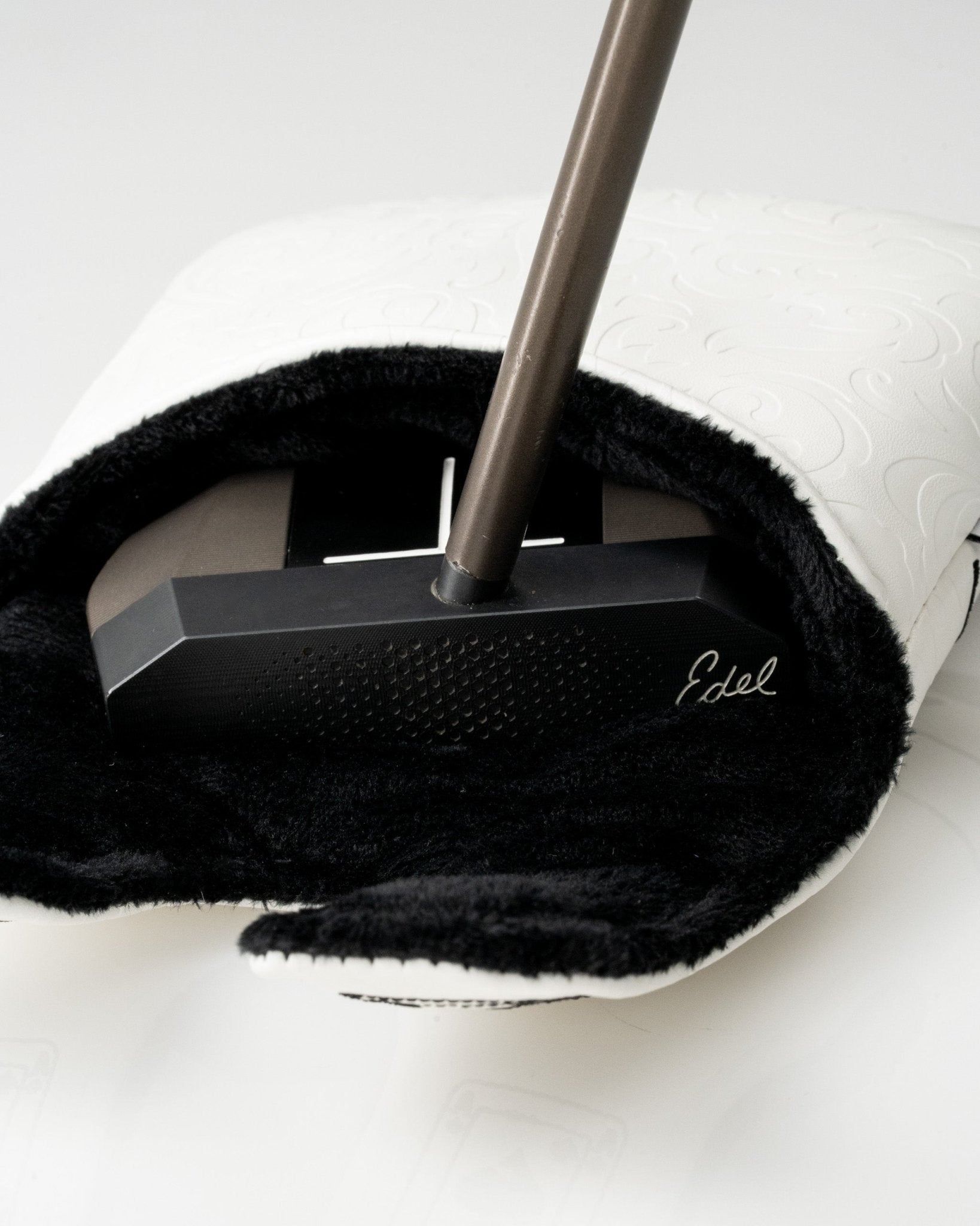 White Out Ace of Spades - Center Shaft Mallet Putter Cover - Club Rehab