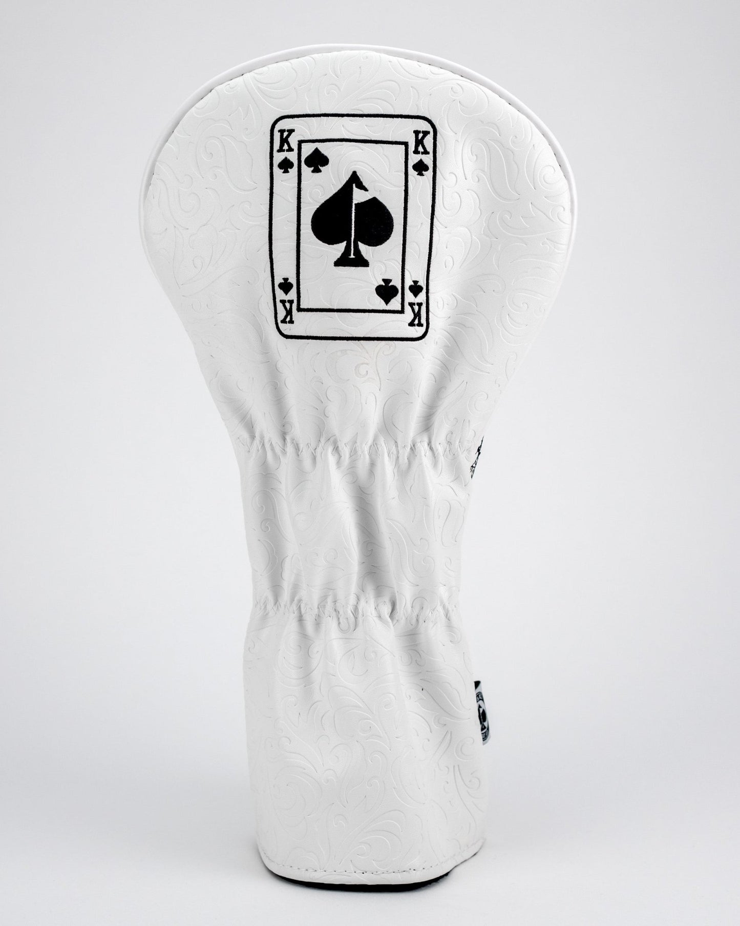 White Out King of Spades - Driver Cover - Club Rehab