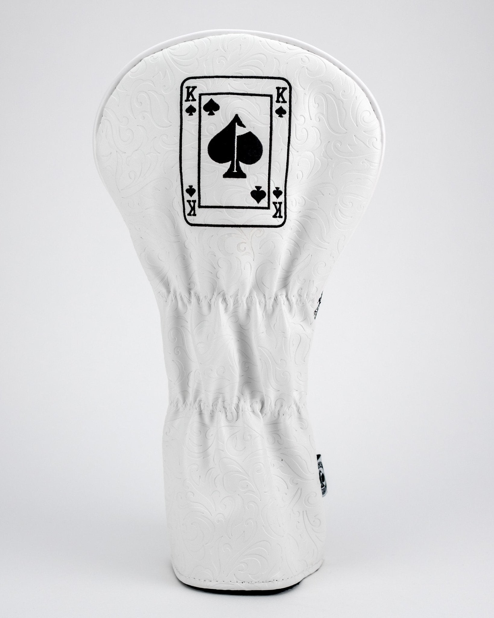 White Out King of Spades - Driver Cover - Club Rehab