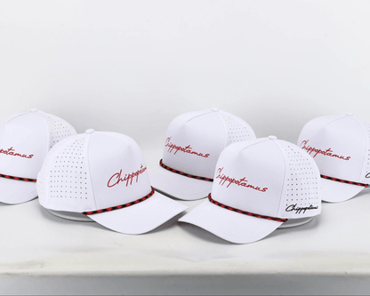 White Rope Hat - Chippopotamus Red - Club Rehab