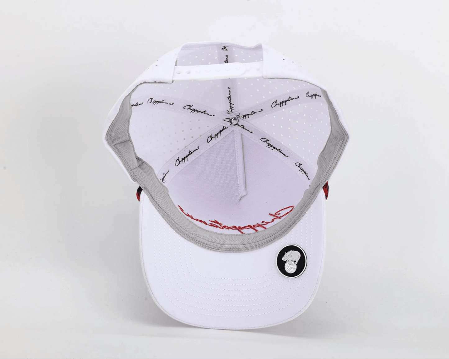 White Rope Hat - Chippopotamus Red - Club Rehab
