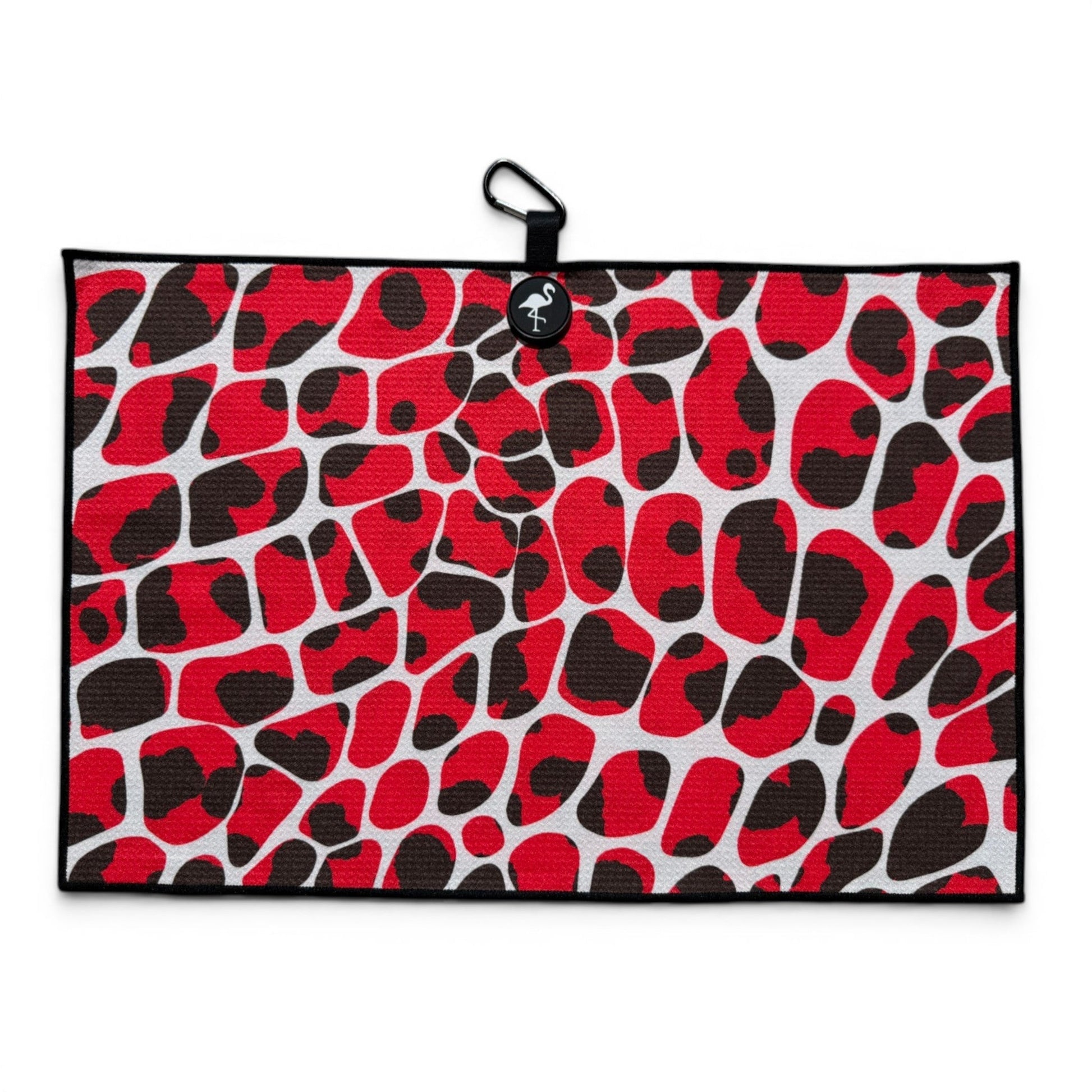 Wild Card Golf Towel | 24” x 16” Microfiber Towel | Magnetic Clip & Carabiner | Premium Golf Accessory - Club Rehab