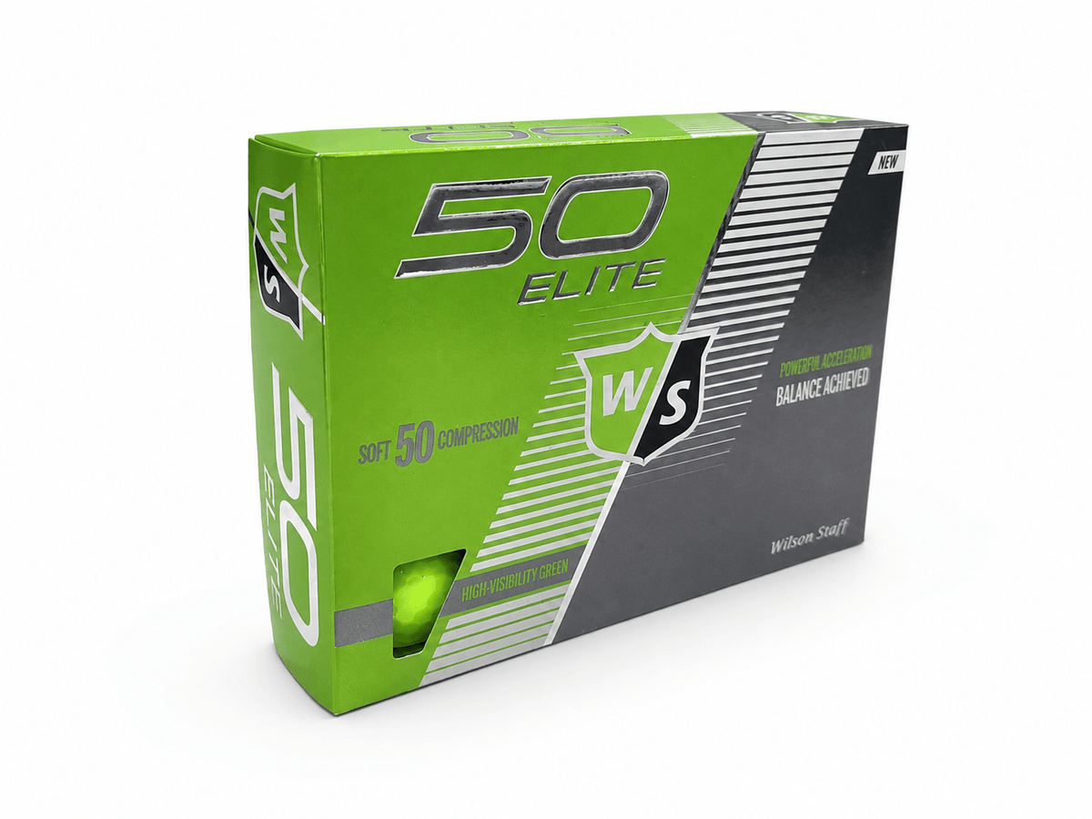 Wilson Staff Fifty Elite Golf Balls – 12 Pack - Pink Rose - Club Rehab
