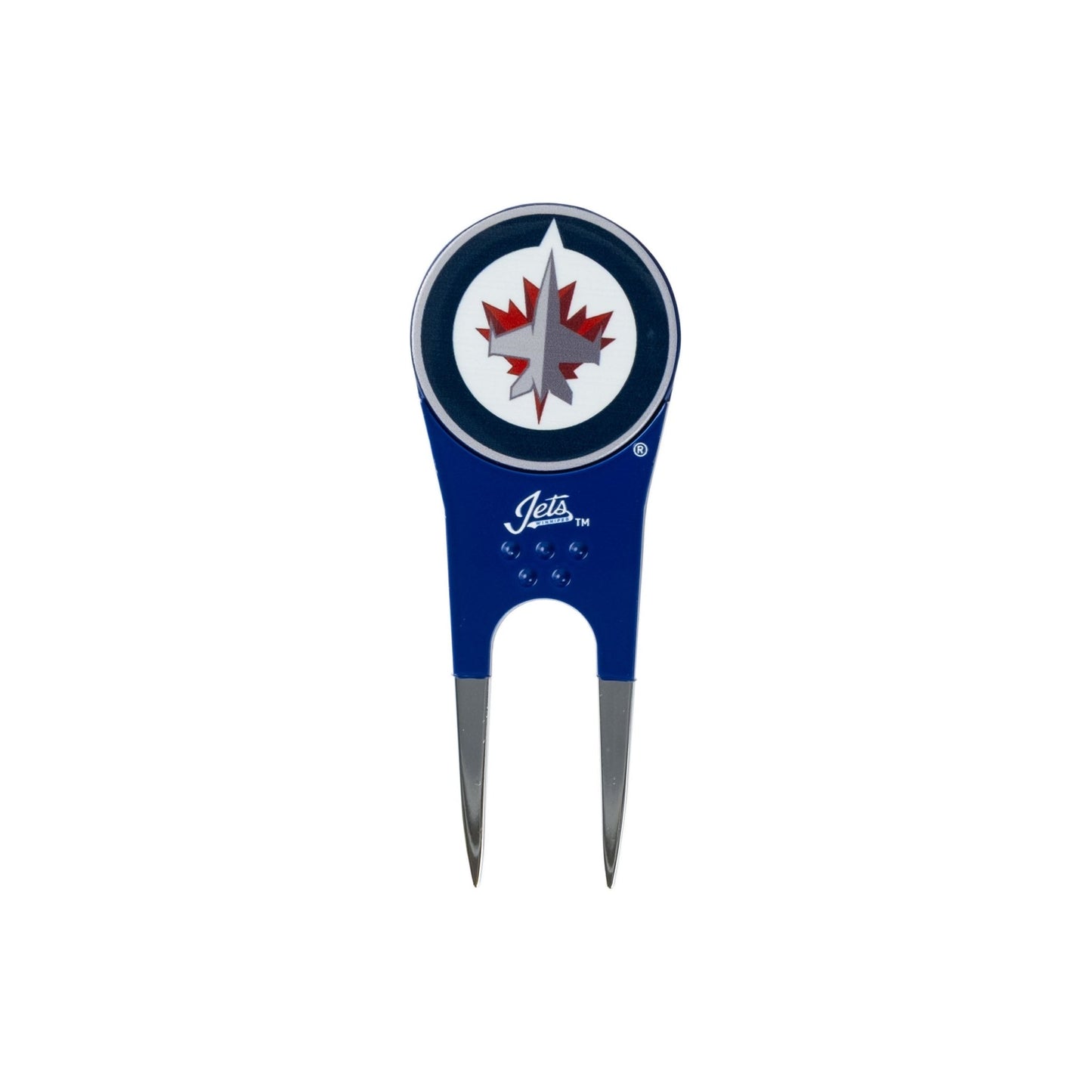 Winnipeg Jets Custom Shaped Divot Tool - Image 1 - Club Rehab