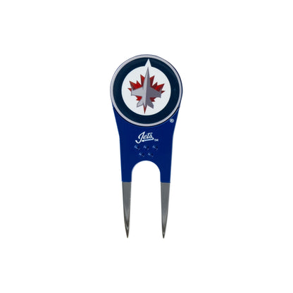 Winnipeg Jets Custom Shaped Divot Tool - Image 1 - Club Rehab