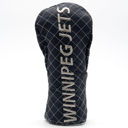 Winnipeg Jets solid fairway quilted golf headcover