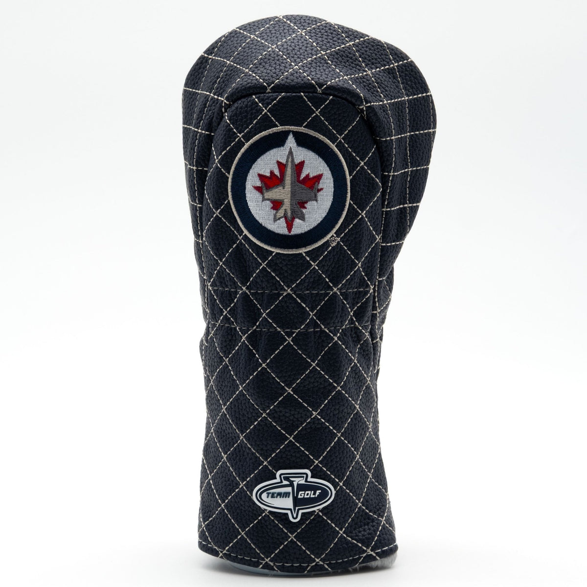 Winnipeg Jets solid fairway quilted golf headcover alternate view