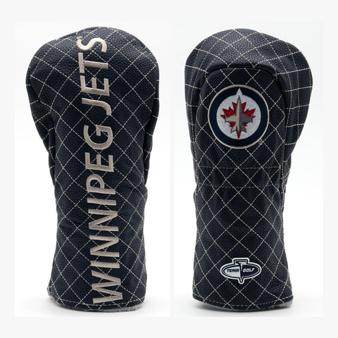 Winnipeg Jets Solid Quilted Fairway Headcover