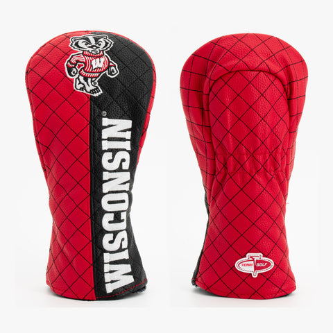 Wisconsin Badgers Split Quilted Fairway Headcover
