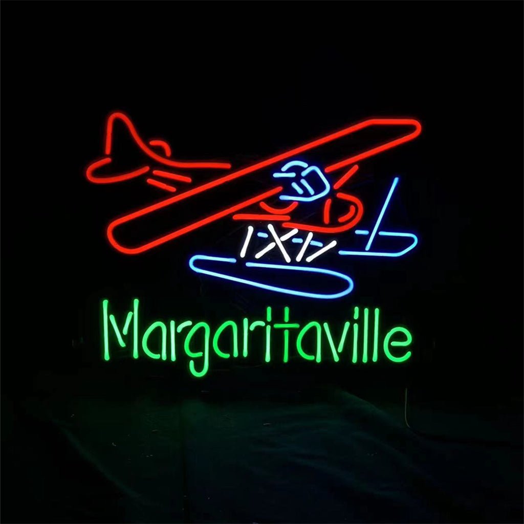 Wright Airplane Margaritaville Neon Signs - Club Rehab