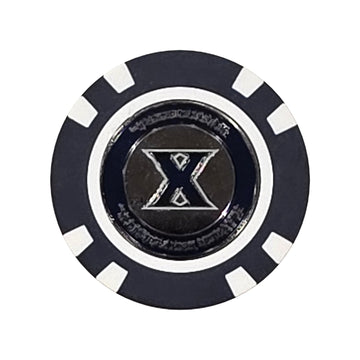 Xavier Musketeers Poker-Chip-Ballmarker
