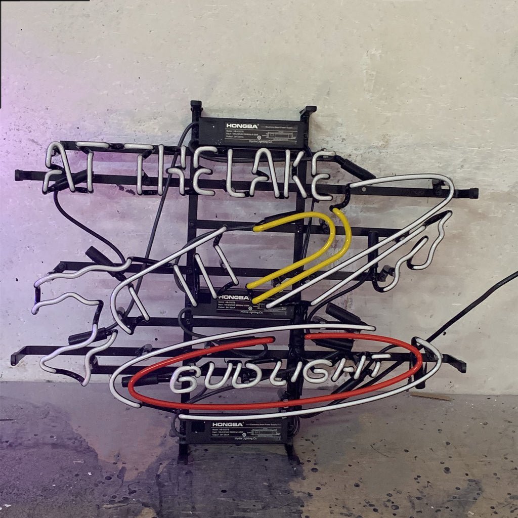 Yacht At The Lake Bud Light Neon Light Sign - Club Rehab