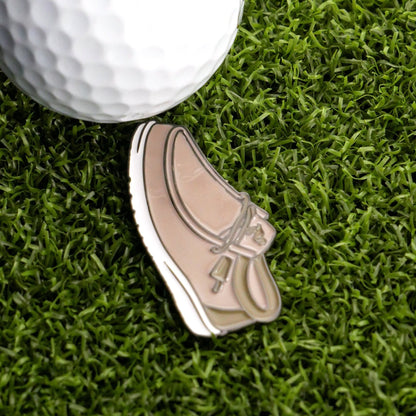 Yo Guy Slip-On Loafer Ball Marker - Tan - Club Rehab