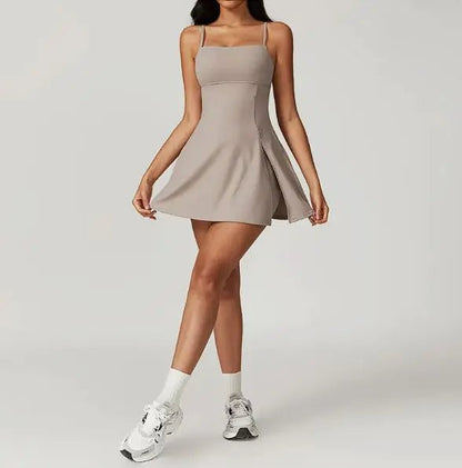 Yoga Tennis Golf Skirt - Deep Linen S - Club Rehab