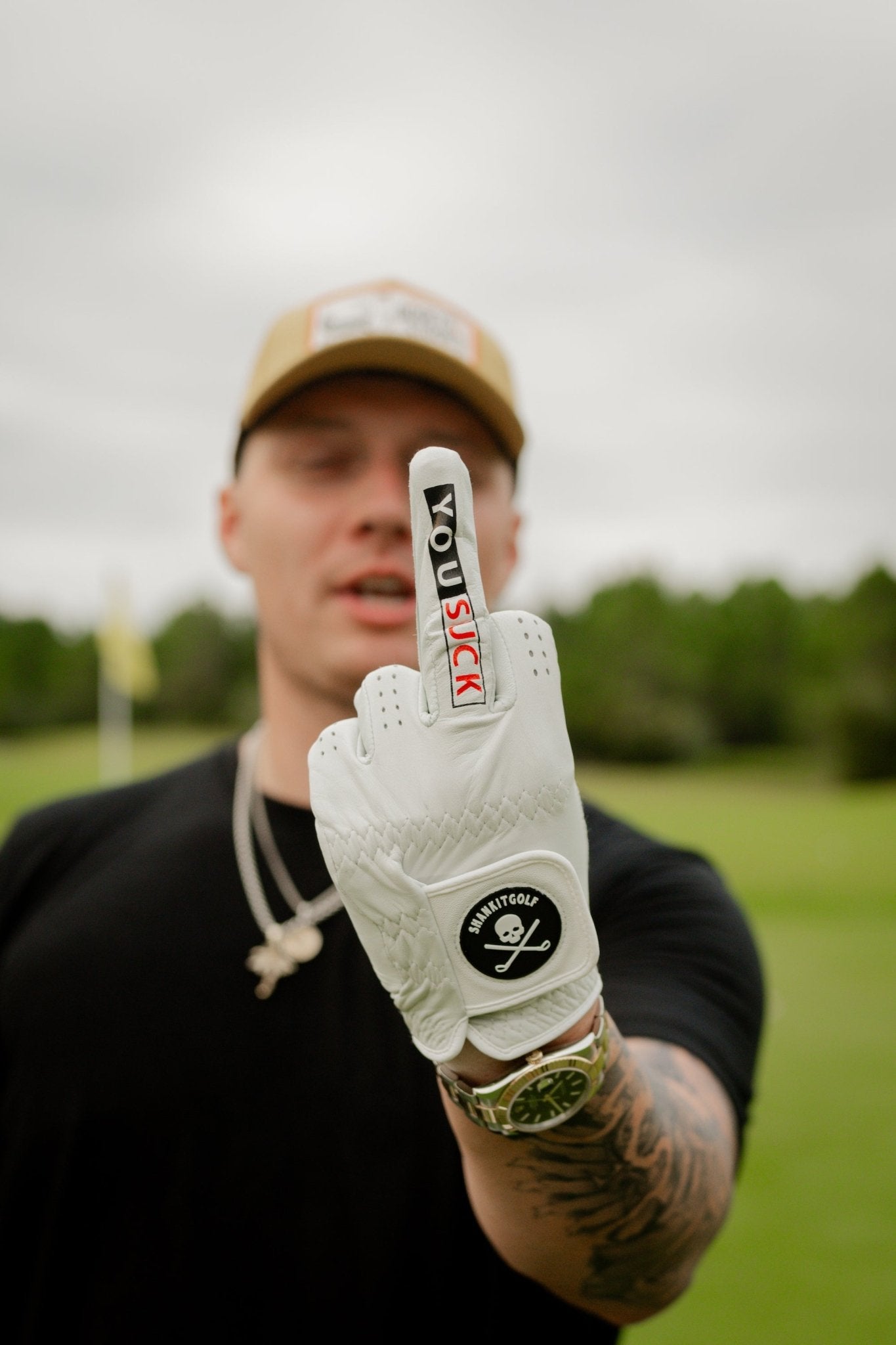 You Suck Golf Glove - Small Worn On Left Hand - Club Rehab