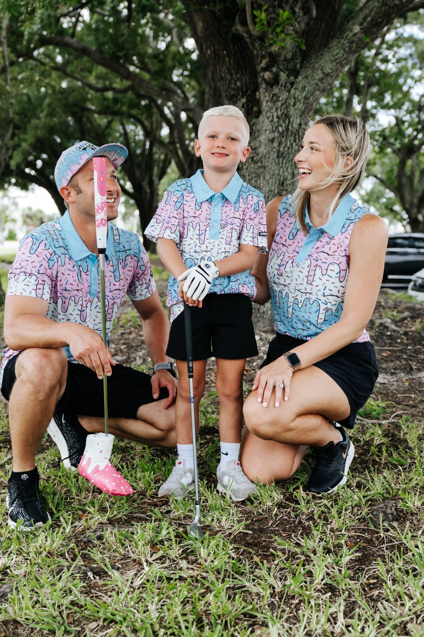 Youth Ice Cream Drip Polo - Youth Small - Club Rehab