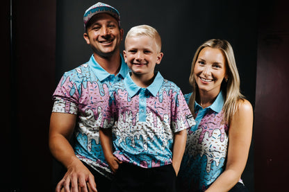 Youth Ice Cream Drip Polo - Youth Small - Club Rehab