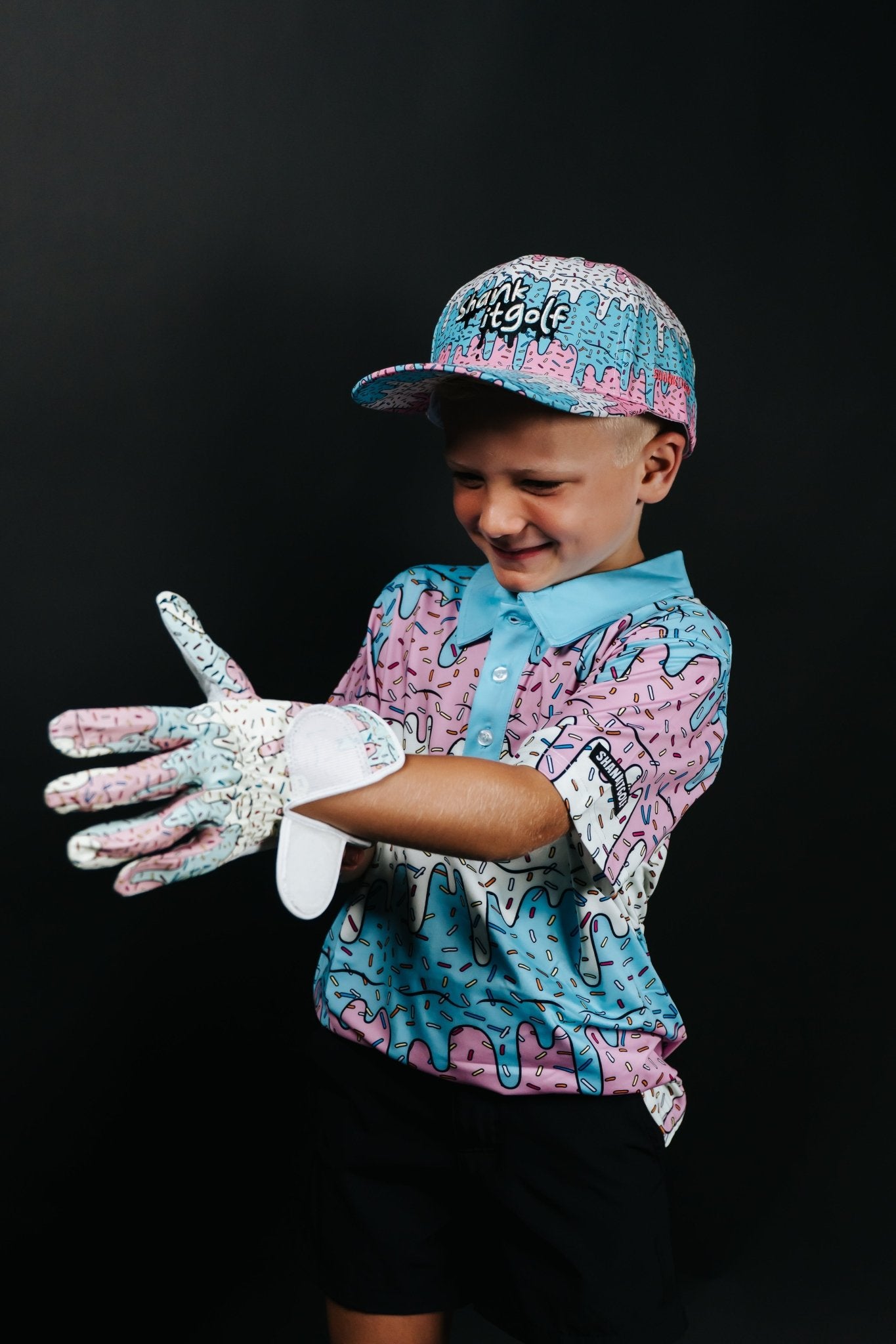 Youth Ice Cream Drip Polo - Youth Small - Club Rehab