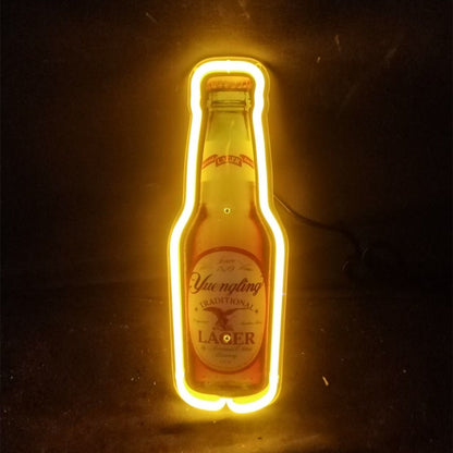 Yuengling Lager Bottle Neon Sign Light - Club Rehab