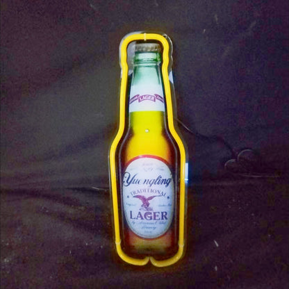 Yuengling Lager Bottle Neon Sign Light - Club Rehab