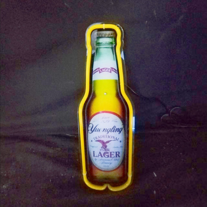 Yuengling Lager Bottle Neon Sign Light - Club Rehab