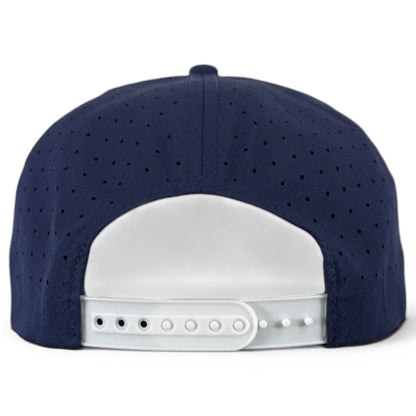 Zero Chill Yeti Golf Hat | Snapback Cap | Built-in Magnetic Ball Marker Holder + Marker Included | Adjustable Navy Abominable Snowman - Club Rehab