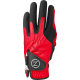 Zero Friction™ Men's Compression Golf Glove - Left Hand Red - Club Rehab