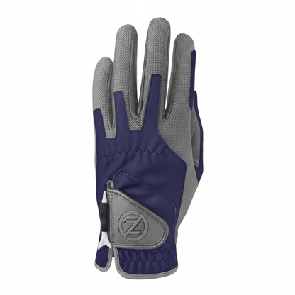 Zero Friction™ Men's Compression Golf Glove - Left Hand Blue - New Color Style! - Club Rehab