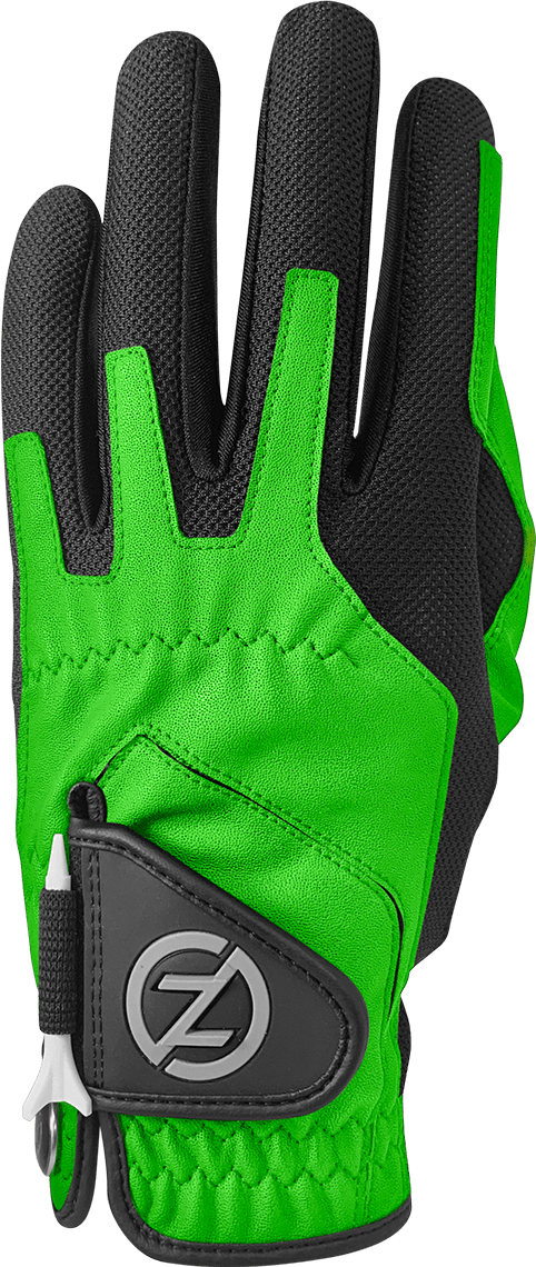 Zero Friction™ Men's Compression Golf Glove - Left Hand Lime Green - Club Rehab