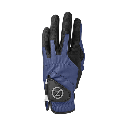 Zero Friction™ Men's Compression Golf Glove - Left Hand Blue - Club Rehab