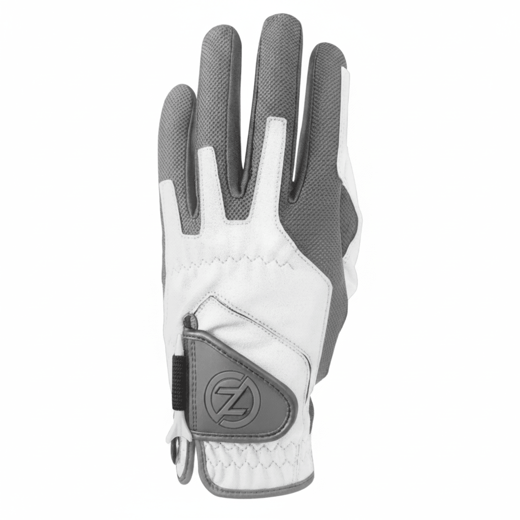 Zero Friction™ Men's Compression Golf Glove - Left Hand White - New Color Style! - Club Rehab
