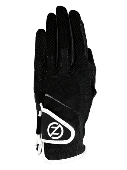 Zero Friction™ Women's Compression Golf Glove - Left Hand Black - Club Rehab