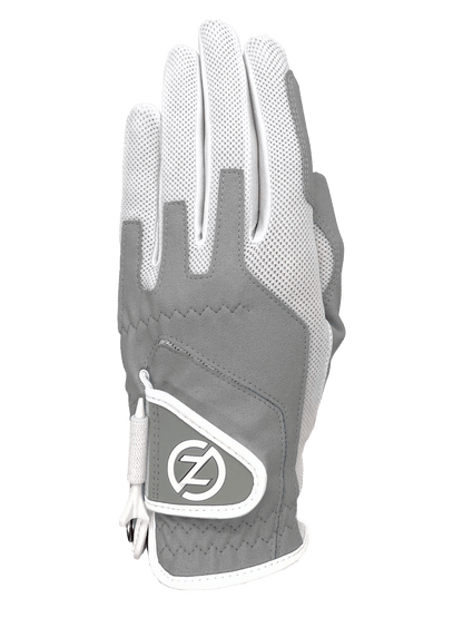 Zero Friction™ Women's Compression Golf Glove - Left Hand Grey - Club Rehab